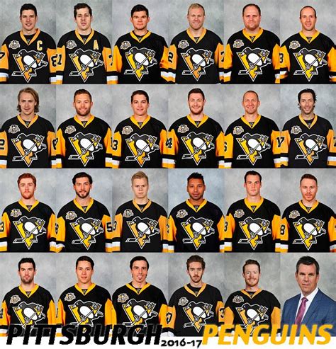 pittsburgh penguins roster 2017.